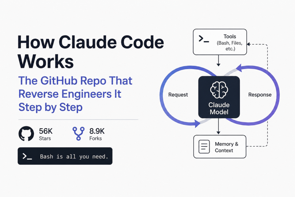 How Claude Code Works: The GitHub Repo That Reverse Engineers It Step by Step