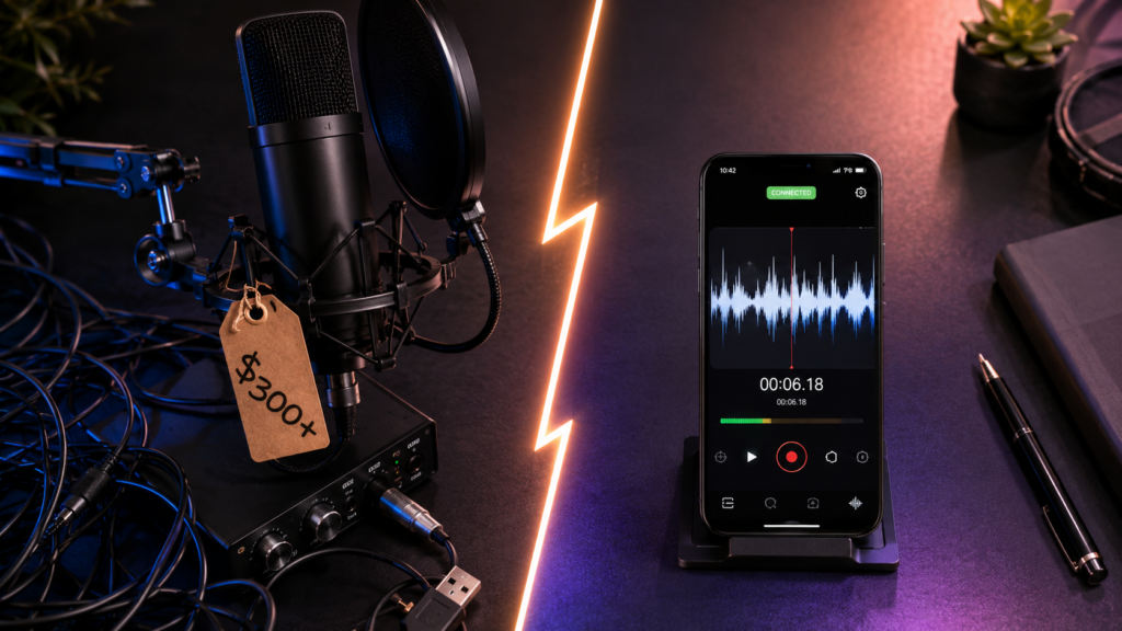 open source wireless microphone app