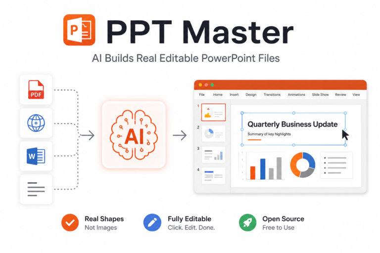 Create Editable PPT (PowerPoint) Files Using AI | PPT Master