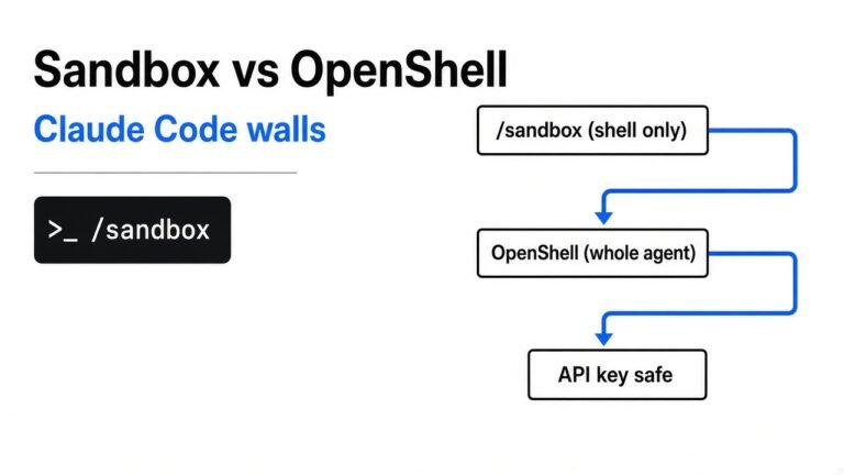 Should You Run Claude Code in NVIDIA OpenShell or Just Use /sandbox?