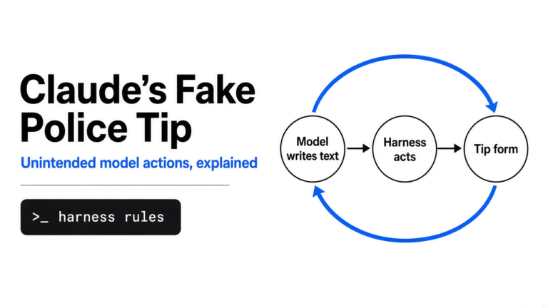 Claude’s Fake Police Tip: What Anthropic’s Report Shows
