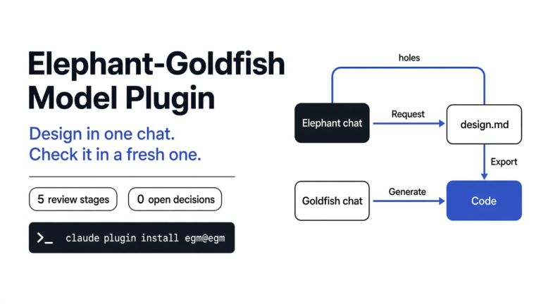 How to Use the Elephant-Goldfish Model Plugin