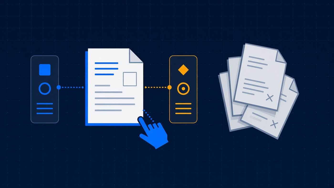 Symlink keeps one skill file in sync; copies drift.